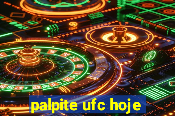 palpite ufc hoje