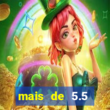 mais de 5.5 escanteios o que significa