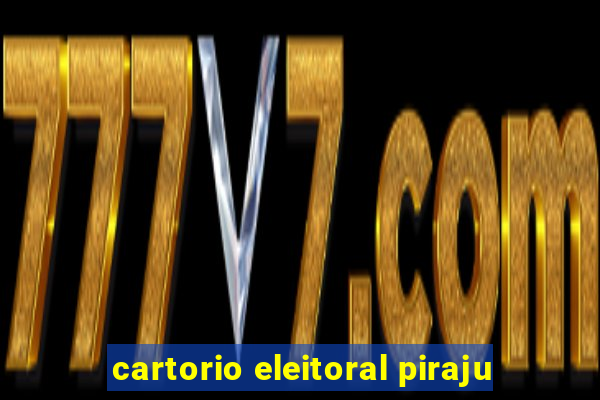 cartorio eleitoral piraju