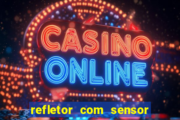refletor com sensor noturno como instalar