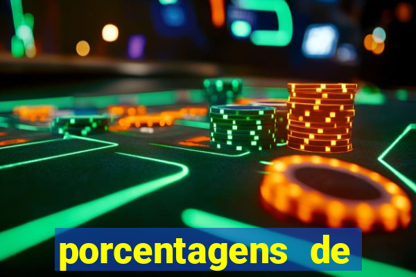 porcentagens de jogos pagantes