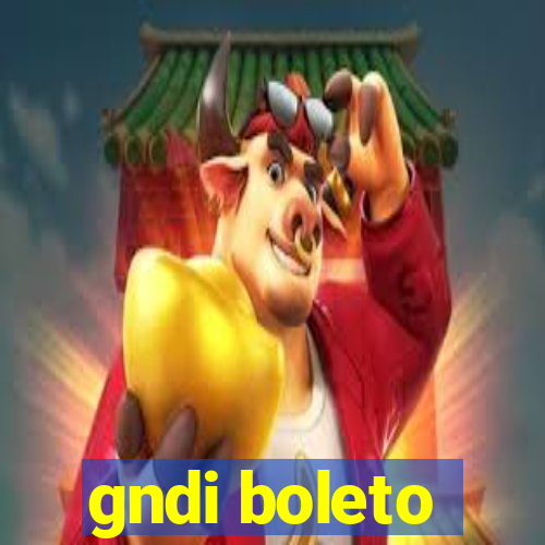 gndi boleto