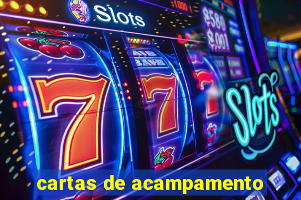 cartas de acampamento