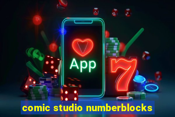 comic studio numberblocks