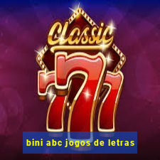 bini abc jogos de letras