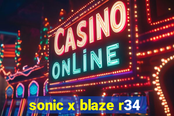sonic x blaze r34