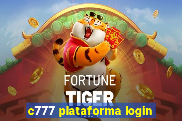 c777 plataforma login