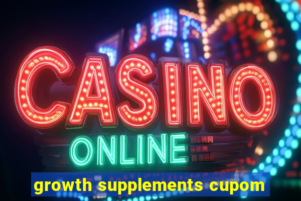 growth supplements cupom