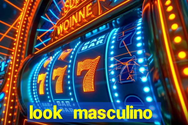 look masculino blazer cinza