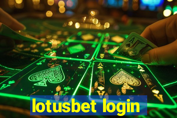 lotusbet login