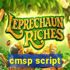 cmsp script