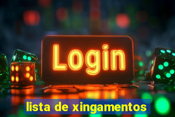 lista de xingamentos