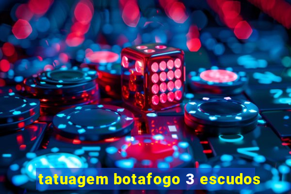 tatuagem botafogo 3 escudos