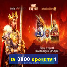tv 0800 sport tv 1