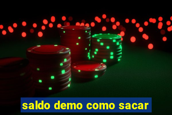 saldo demo como sacar
