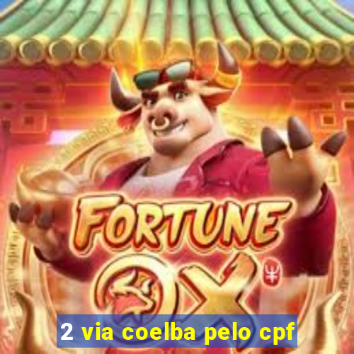 2 via coelba pelo cpf