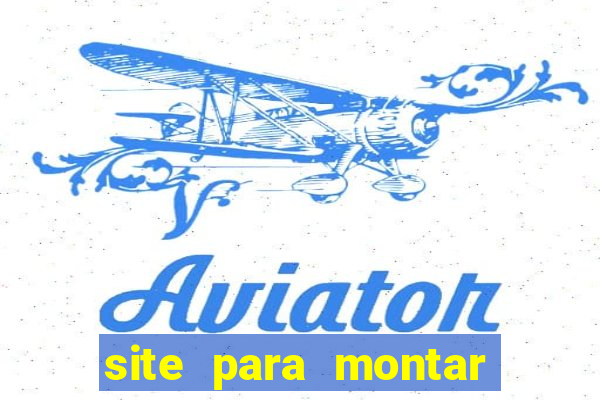 site para montar time de futebol