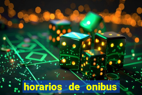 horarios de onibus cassino cidade nova