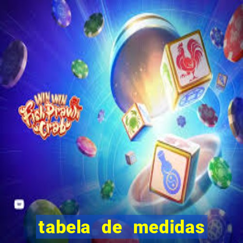 tabela de medidas reserva mini