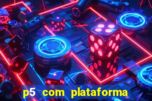 p5 com plataforma de jogos