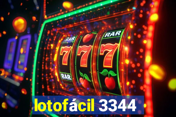 lotofácil 3344