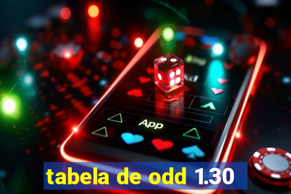 tabela de odd 1.30